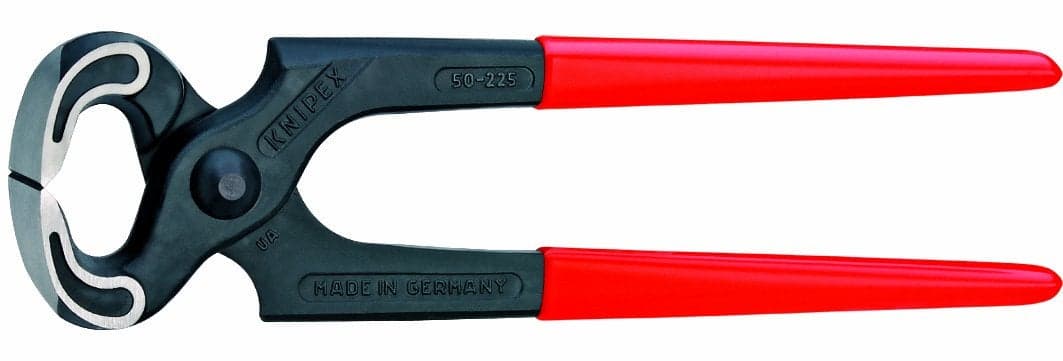KNIPEX - 50 01 180 Tools - Carpenters' End Cutting Pliers (5001180), Red