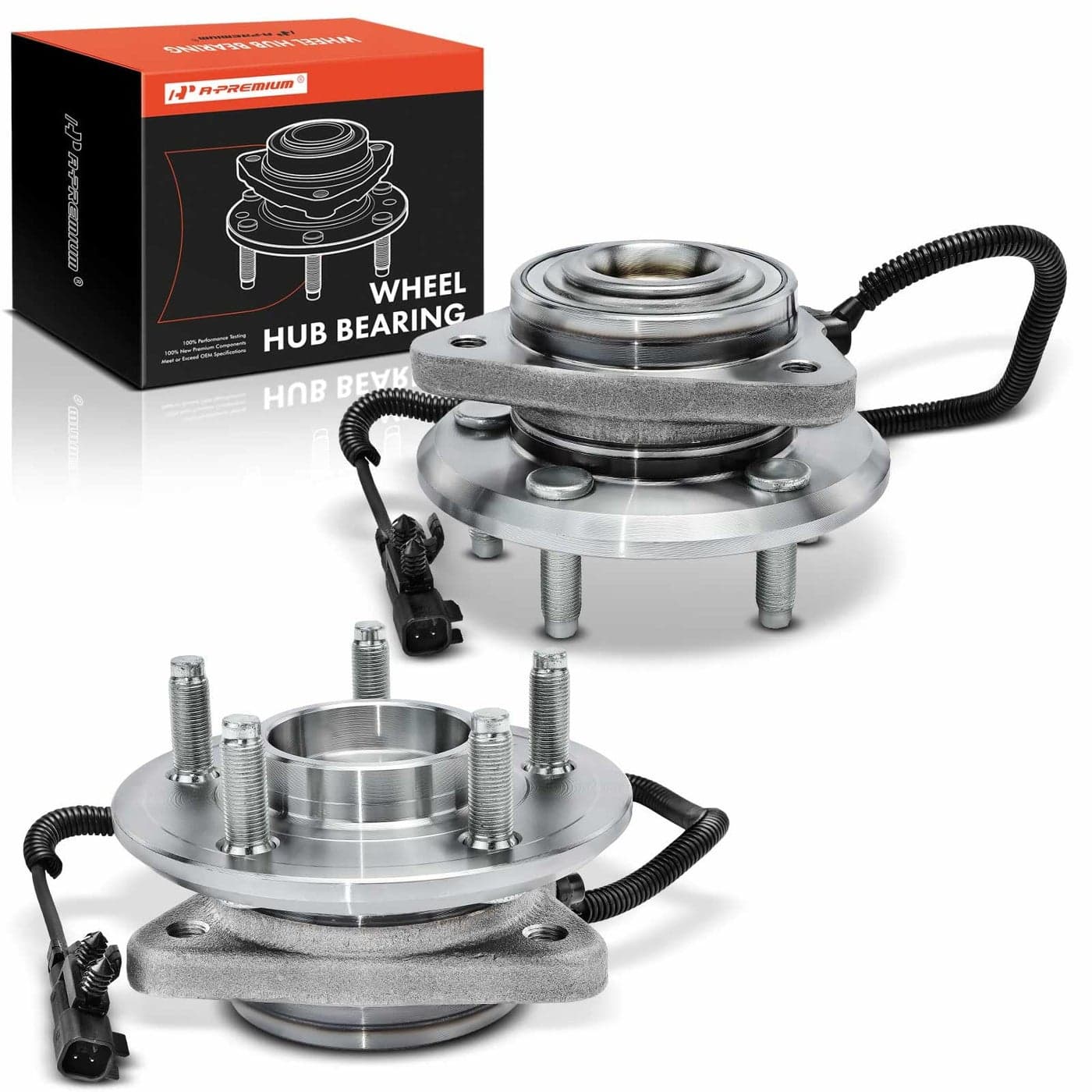 APremium 2 x Front Wheel Bearing and Hub Assembly with ABS 5Lug Compatible with Jeep Liberty 20082012 Dodge Nitro 20072011 4WD and with 4Wheel ABS