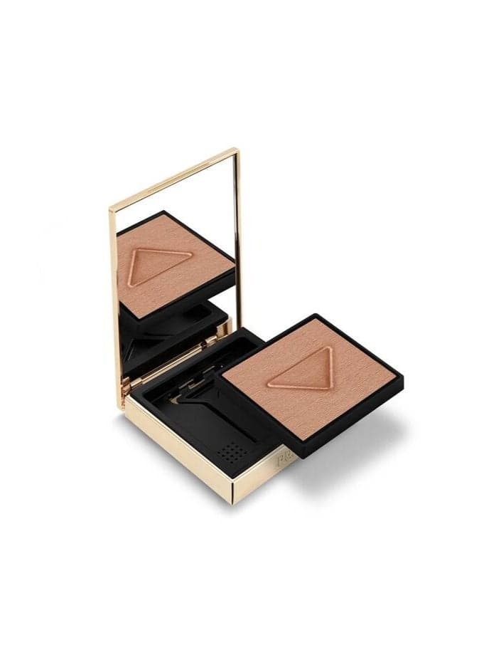 Prada Light Glowing Highlighter Powder 6.8g – 01 5GR Radiant Luminous Glow & Long-Wear Illuminating Face Highlighter