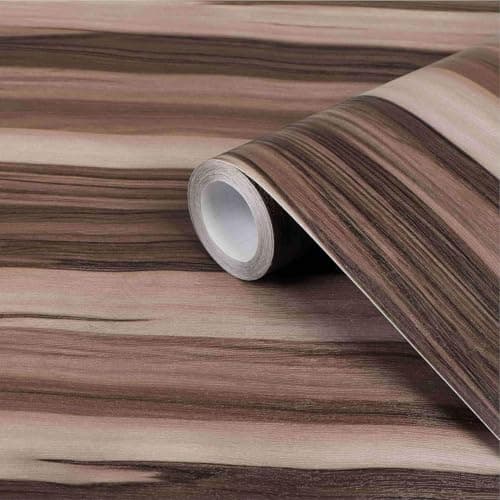 CVANU PVC Self Adhesive Waterproof Wallpaper, 24 x 12 Inch
