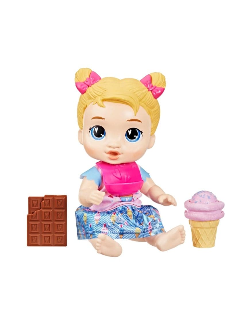 Baby Alive Sweet Snacks Harper Hugs Baby Doll with Accessories for Kids