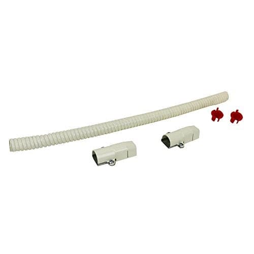 Legrand Wiremold V5700F Metal Raceway for Extending Power, 500 and 700 Series, Flexible Section, Ivory (1 Pack)
