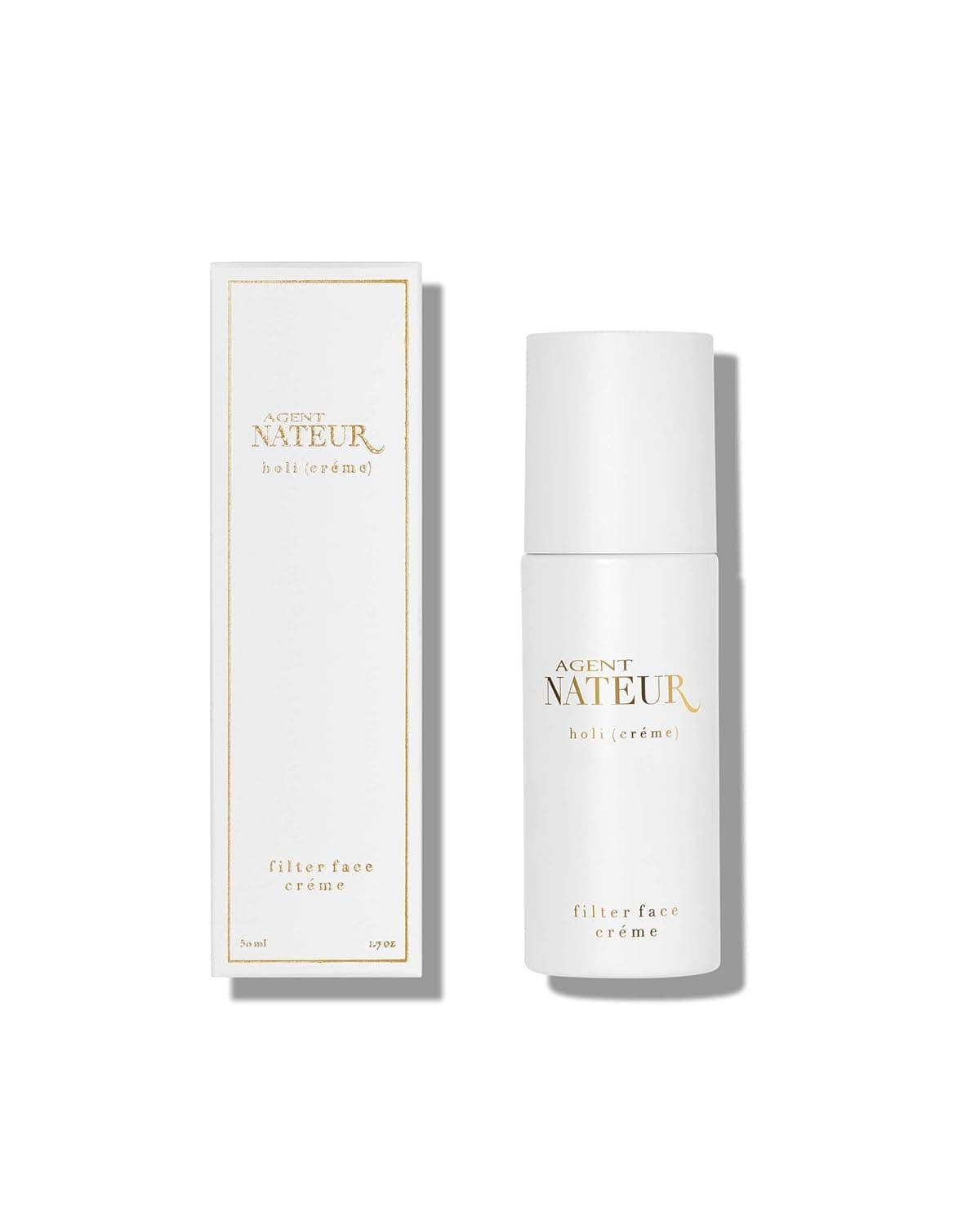 Agent Nateur holi crme Natural Filter Face Crme Luxury NonToxic Clean Skincare 17 oz 50 ml