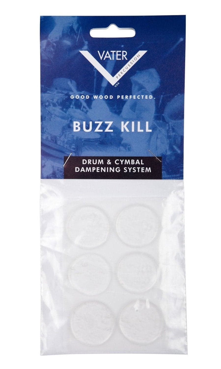 Vater Buzz Kill Drum Dampening Gels, 6-Pack