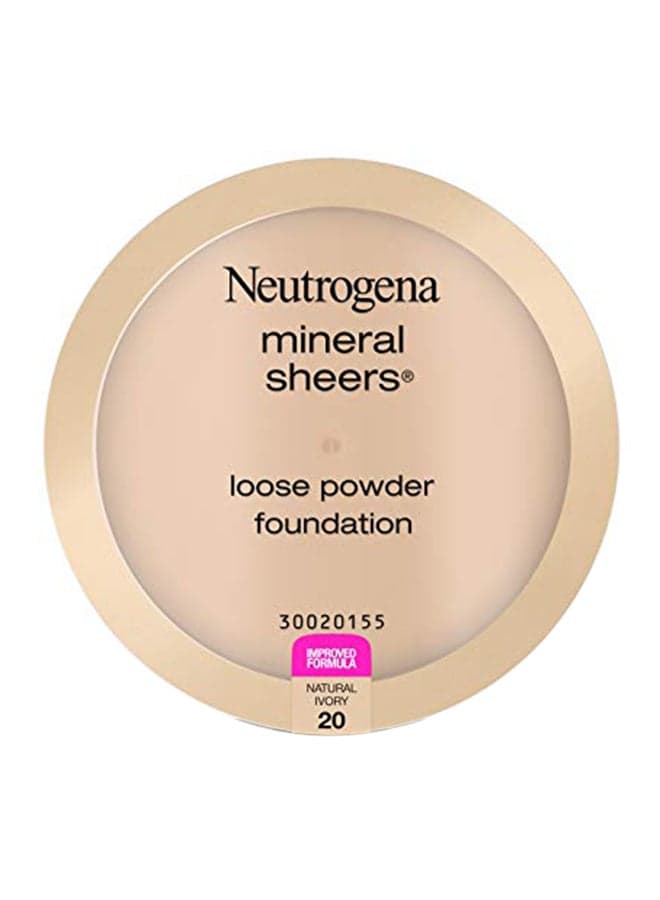 Loose Powder Foundation Natural Ivory 20