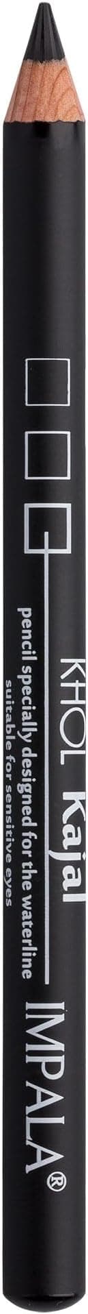 IMPALA Khol Waterproof Eyeliner Intense Black Color 81 Eye Liner Perfect Liner Intense Look Waterproof and LongLasting Eyeliner Soft and Creamy Formula Makeup
