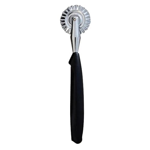 Better Houseware Professional Pizza Cutter Wheel Stainless Steel Handheld Pizza Cutter Wheel, Kitchen Pizza Tools, Pizza Slicer Wheel Home & Commercial Kitchen Use, Durable & Dishwasher Safe - Black