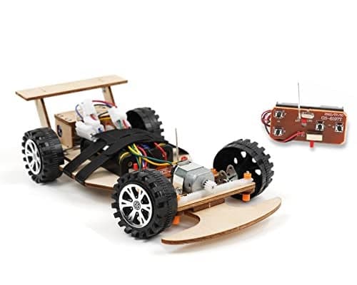Pica Toys Wireless Remote Control Car Kit F1 Science Project Kit for KidsStudentsEducation STEM Project Model Car Kits to Build Ideal Choice for Family and School