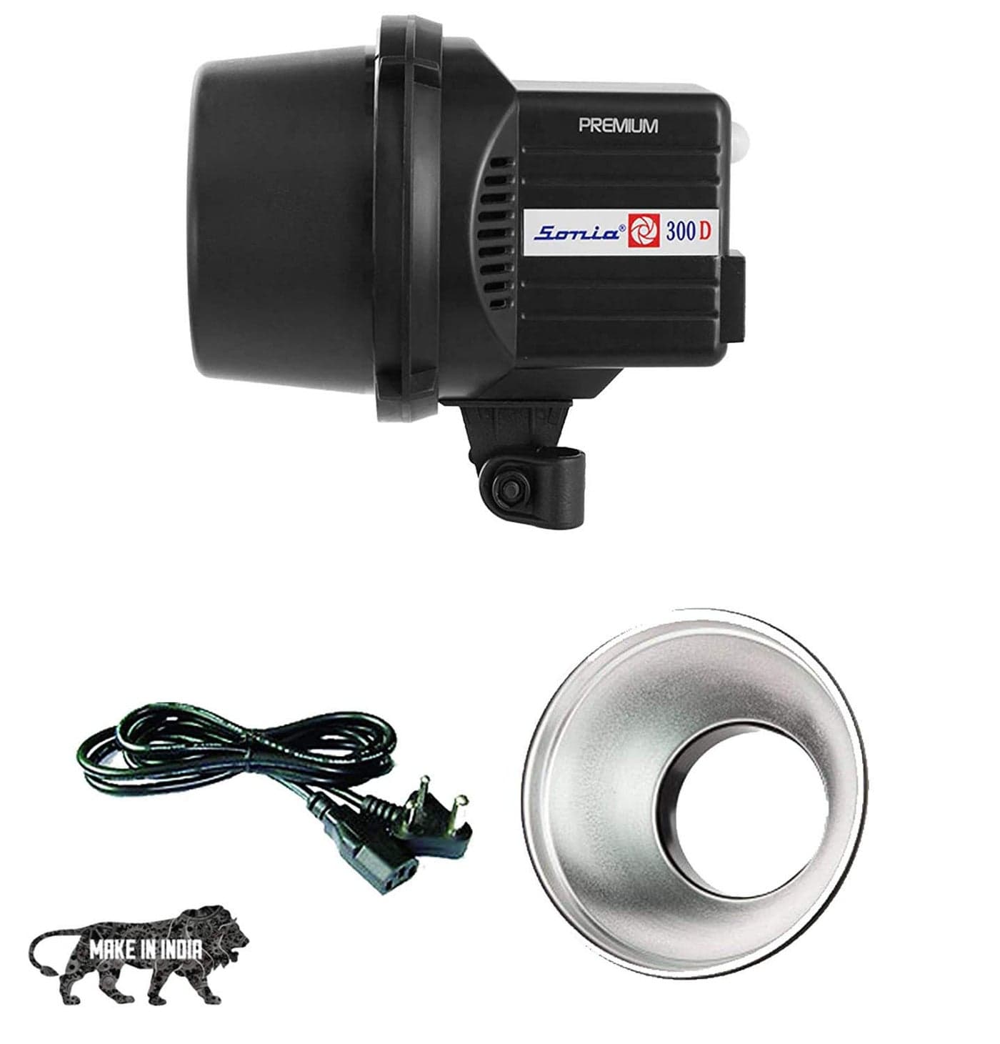 Sonia 300D Studio Light Premium with Reflector Without Stand