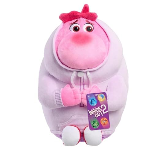Just Play for Inside Out 2 Large Plush Characters Anger Joy Sadness Anxiety Embarrassment Joy
