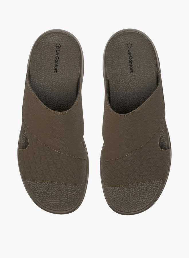Men Textured Comfort Sandals — 41