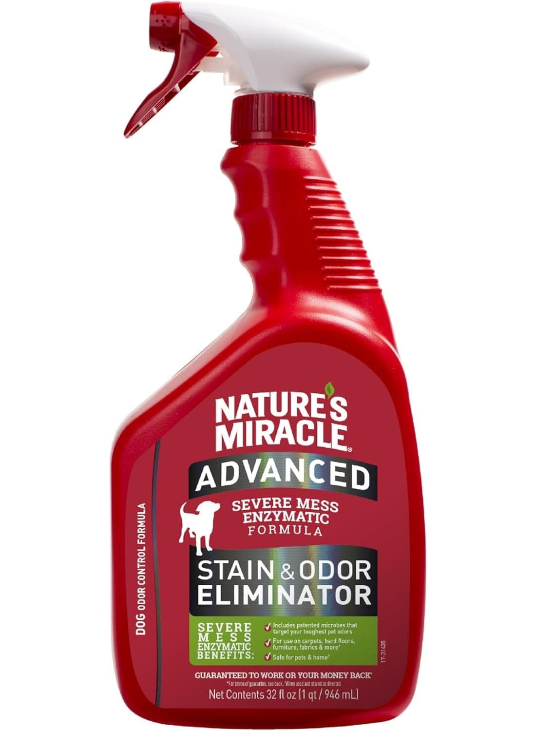 Nature's Miracle Advanced Stain and Odor Eliminator Dog for Severe Dog Messes