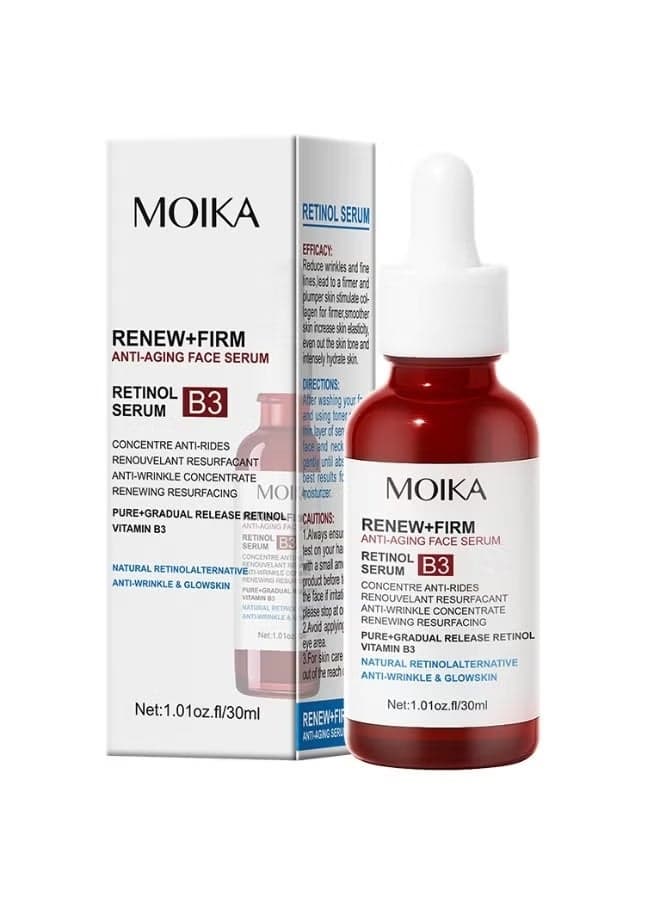 Retinol B3 Anti-Wrinkle Firming Serum, Reduces Fine Lines & Improves Skin Elasticity, 30ml