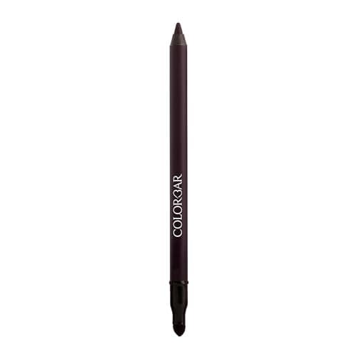 Colorbar Just Smoky Eye Pencil Eyeliner Pencil with Builtin Smudger Waterproof Formula Matte Finish 008 Just Marsala 004 oz