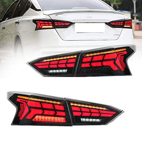 inginuity time LED Tail Lights For Nissan Altima 2019-2025 With Sequential Turn Signal Rear Lamps
