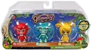Just Play Glimmies Collector Pack Rubina Pluma Cornelie
