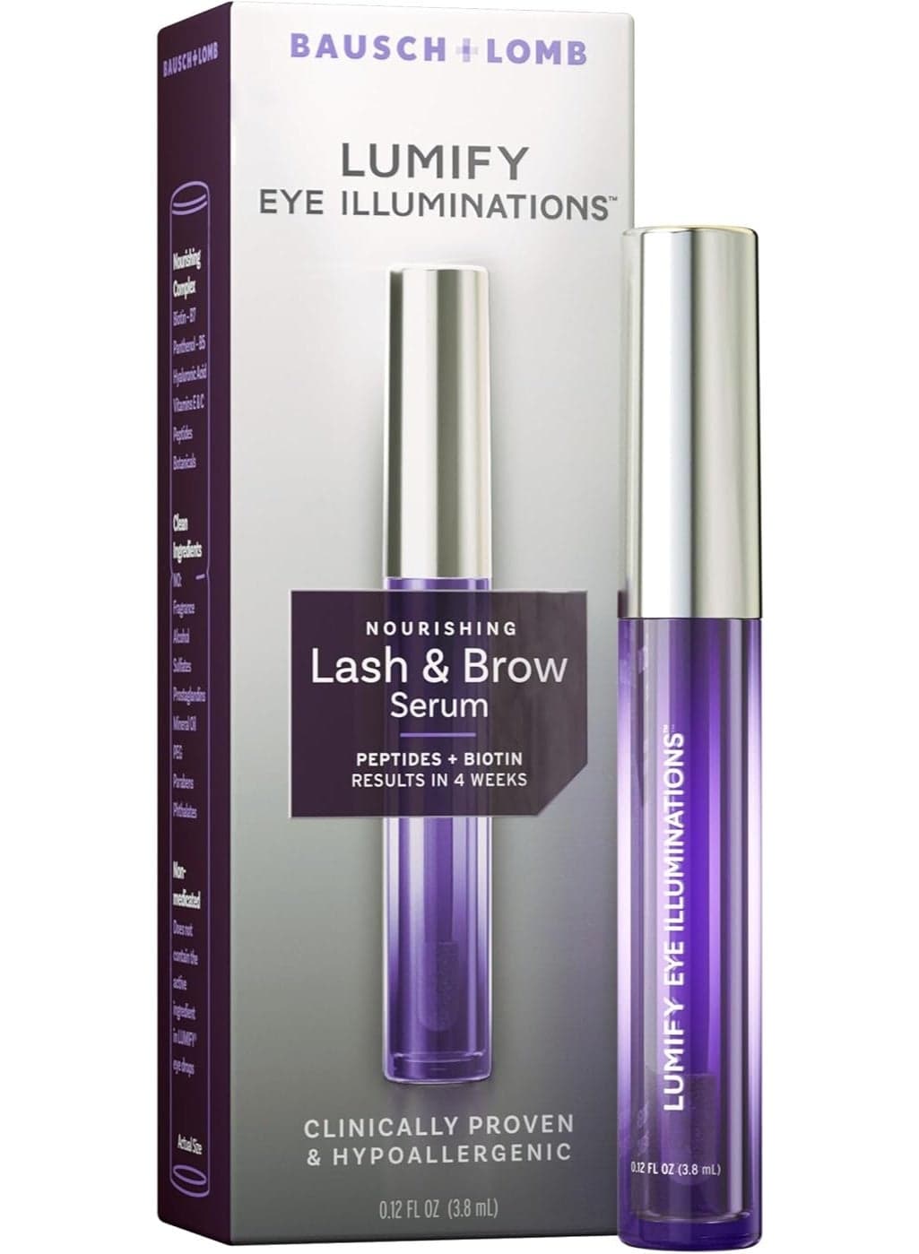 LUMIFY Eye Illuminations™ Nourishing Lash & Brow Serum 0.12 fl oz (3.8 mL)