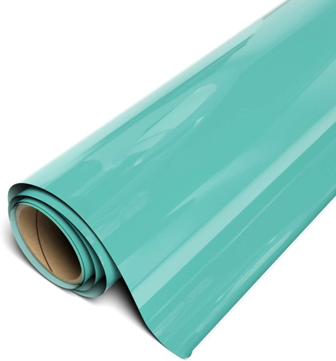 Siser EasyWeed Stretch Matte HTV 118 x 5FT Roll Iron On Heat Transfer Vinyl Sea Glass HEX 71DBD4