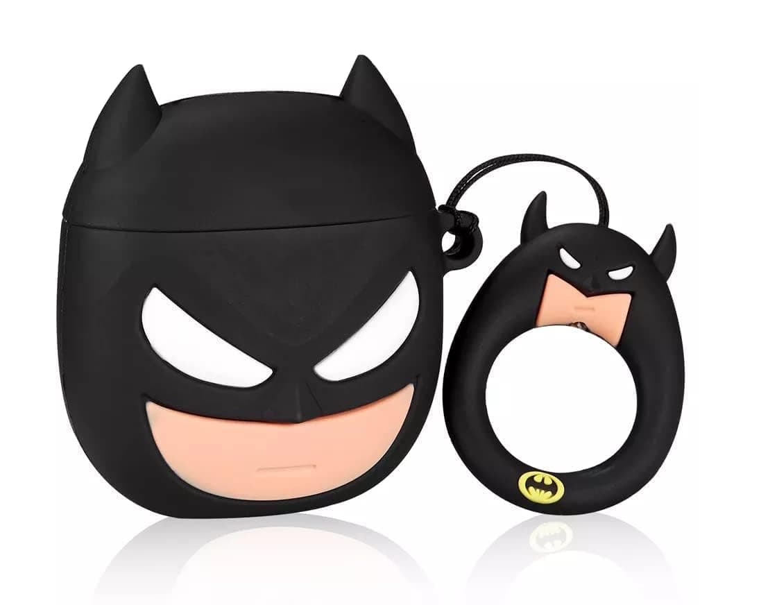 FLORICAN Cute 3D Case for Apple AirPods Pro 3 – Shockproof 360° Protective Skin Cover (Black Bat)
