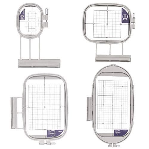 4 Embroidex Hoops for Brother/Babylock Embroidery Machine (SA437, SA438, SA439, SA441) Duetta Quatro Dreammaker Dreamweaver innovis Luminaire Innov-ís XP NQ1700E NQ3700D