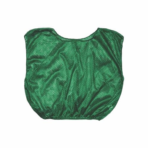 Champion Sports Adult Mesh Practice Scrimmage Vest, Green (Pack of 12)