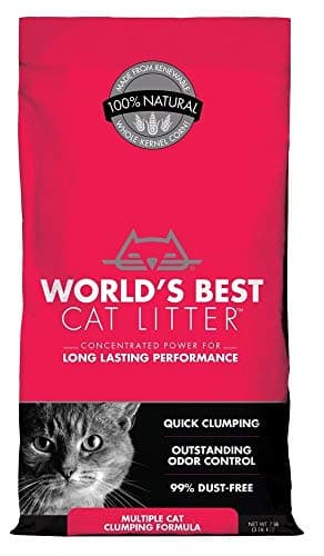 Worlds Best Cat Litter Multiple Cat Clumping Formula 7 lbs