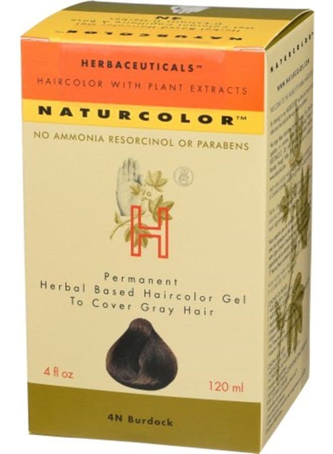 Haircolor Hair Dye - Burdock, 4 Fl Oz (4N)