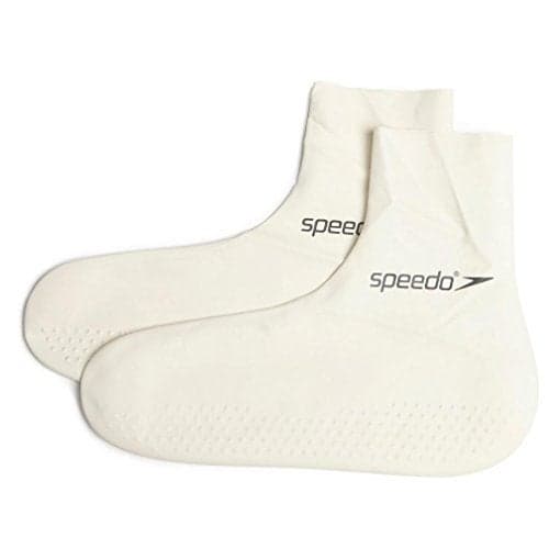 Latex Socks, White, M