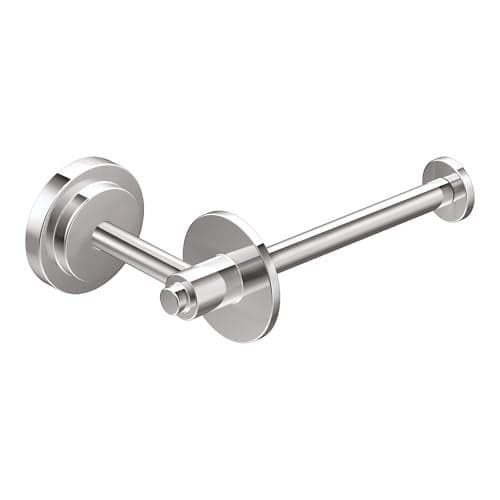 Moen DN0709CH Iso European Single Post Toilet Paper Holder, Chrome