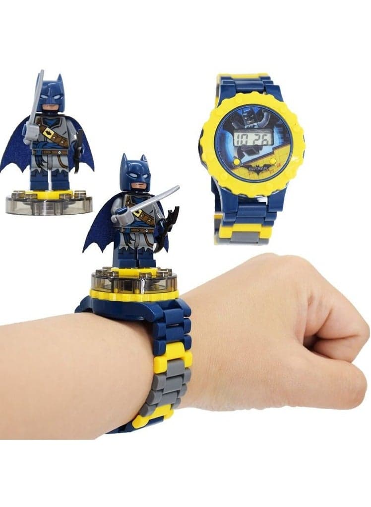 Batman Children Electronic Watch Assembled Educational Toy Gift