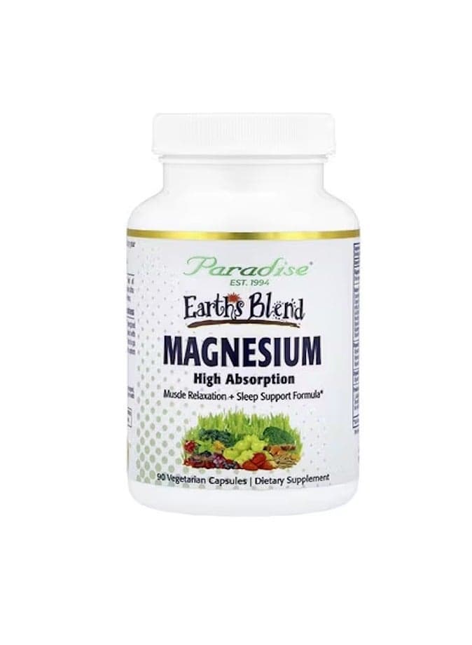 Paradise Herbs, Earth's Blend, Magnesium, 90 Vegetarian Capsules