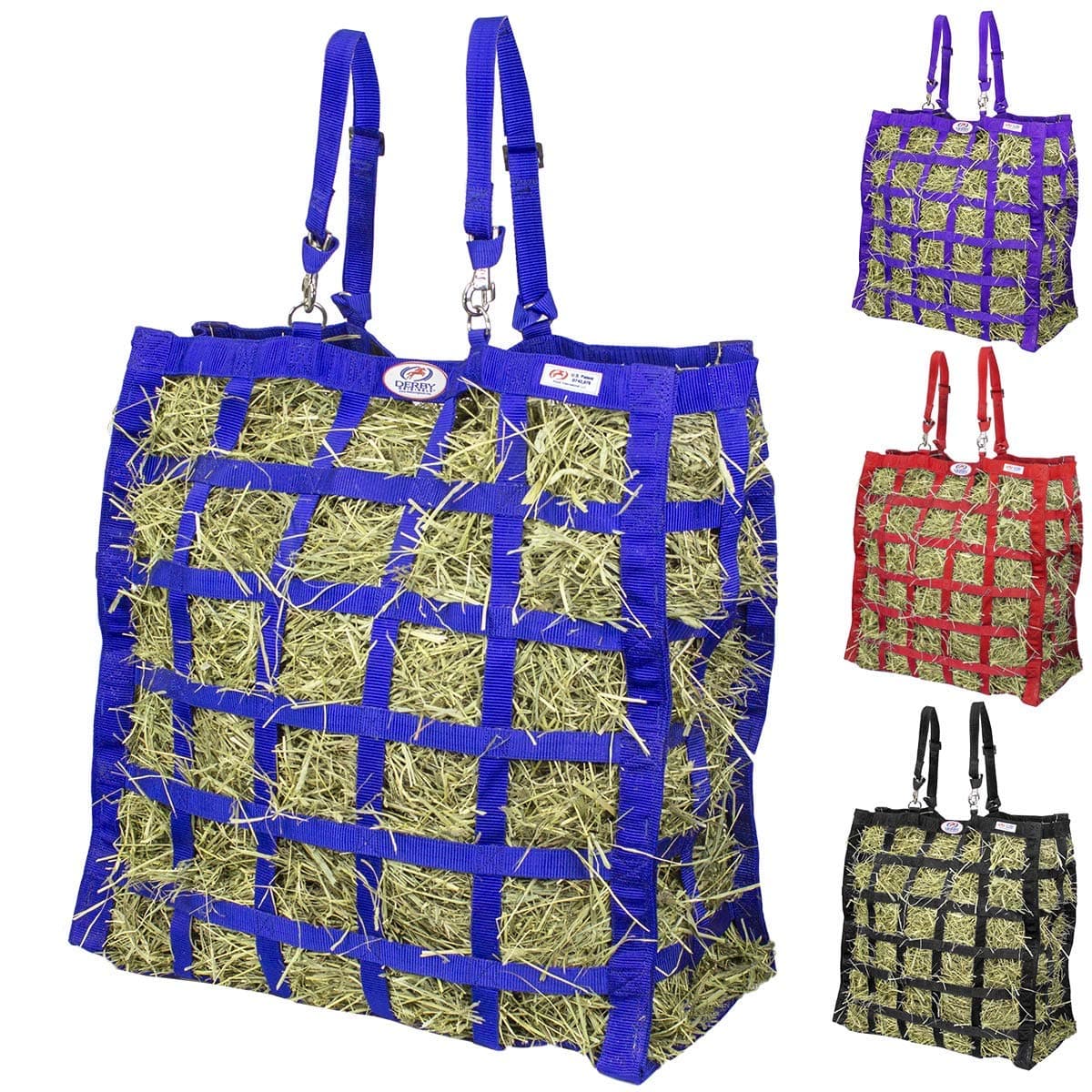 Derby Originals Easy Feeder Horse Hay Bag with Super Tough Bottom and 1 Year Warranty