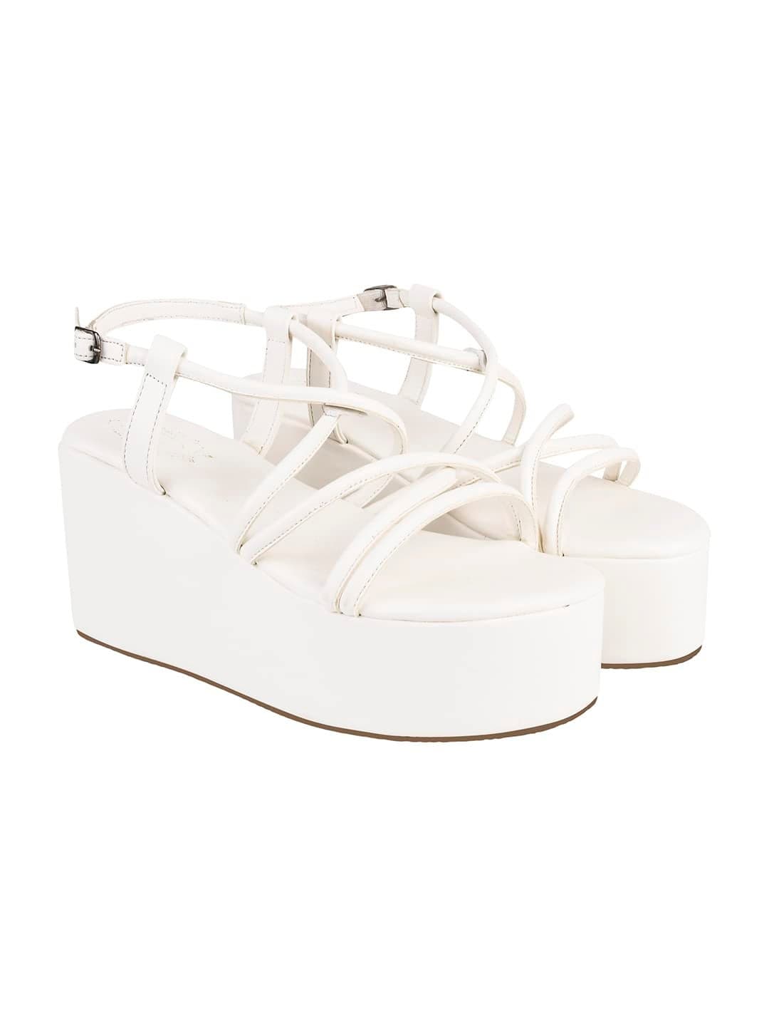 Shoetopia Women's Platform Heel Sandal