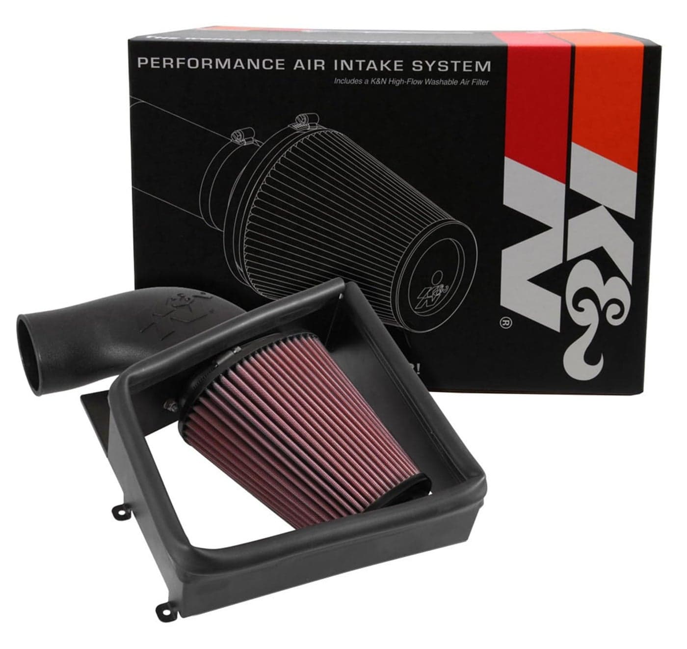 K&N Cold Air Intake Kit: Increase Acceleration & Engine Growl, Guaranteed to Increase Horsepower up to 14HP: Compatible 3.0L, L6, 2011-2016 BMW 5-Series (535i, GT, 535i xDrive, 535i GT xDrive) 63-1132