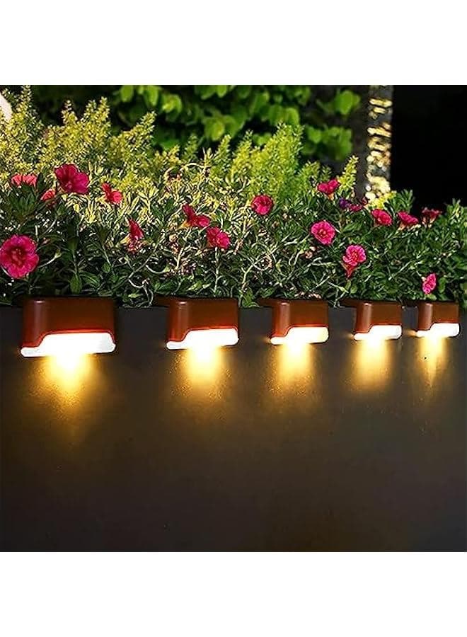 Solar Lights for Deck, Solar Deck Lights Outdoor,16 Pack Solar Step Lights LED Waterproof Patio Decor Solar Garden Lights for Stairs,Step,Fence,Yard,Patio,Driveway,Pathway and Garden