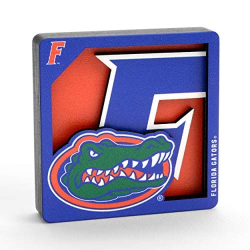 YouTheFan NCAA Florida Gators 3D Logo Series Magnets