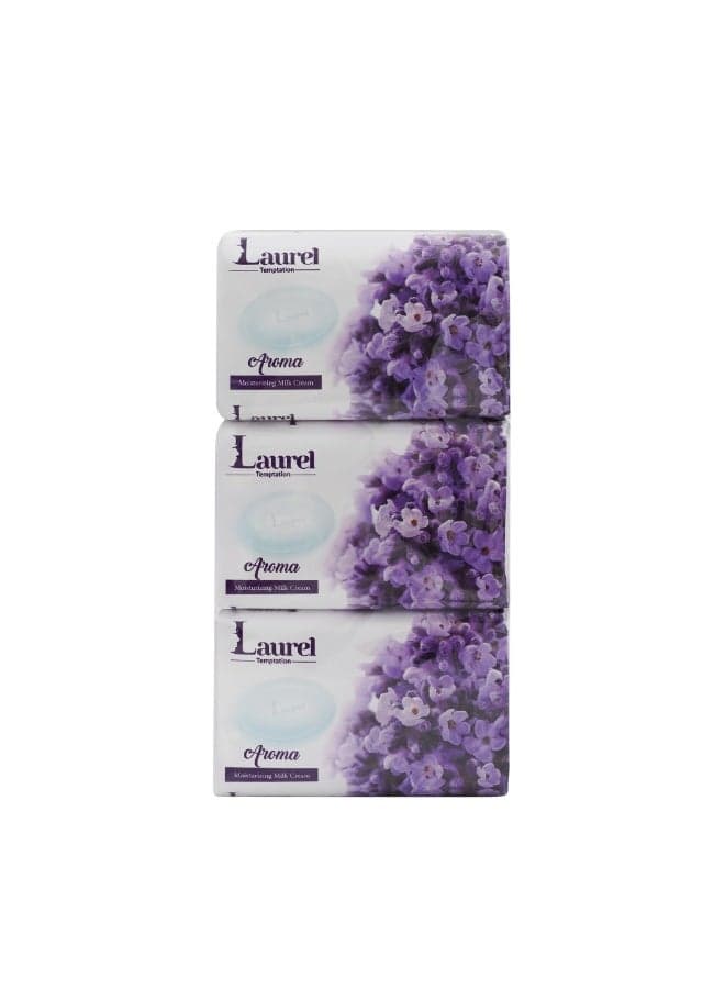 Laurel Temptation Beauty Body Aroma Soap – 6 x 120g | Gentle Cleansing, Nourishing & Long-Lasting Fragrance