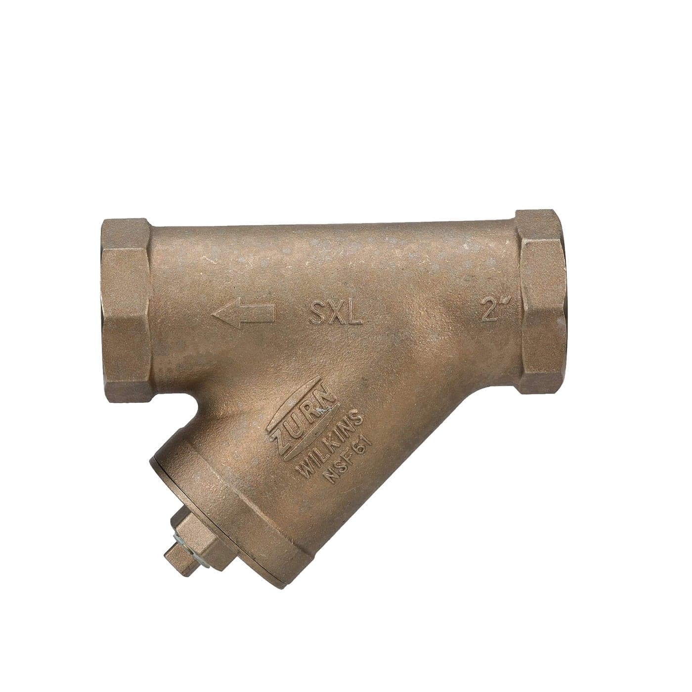 Zurn Wilkins 2-SXL 2" SXL Cast Bronze Wye Type Strainer