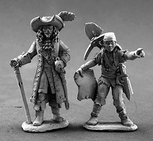 Pirate Lord and Cabin Boy Miniature