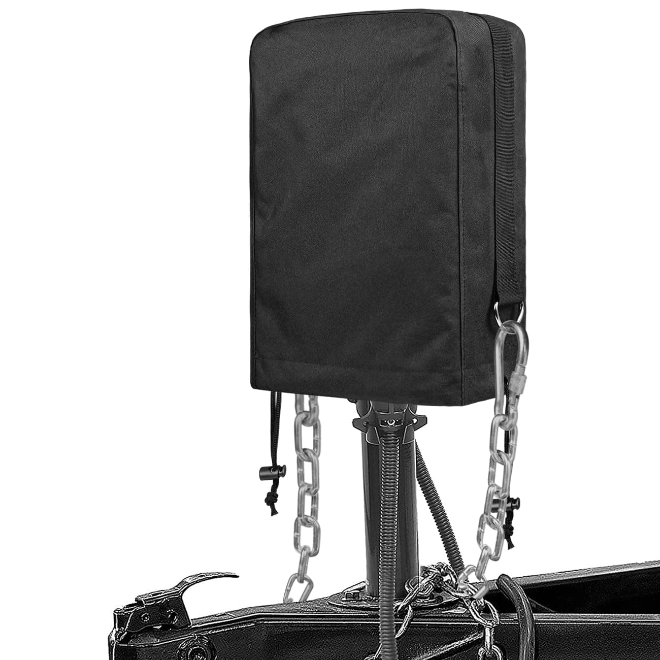 RV Electric Tongue Jack Cover 900D Oxford Fabric Waterproof Protective Travel Trailer Accessories for Outside Protection