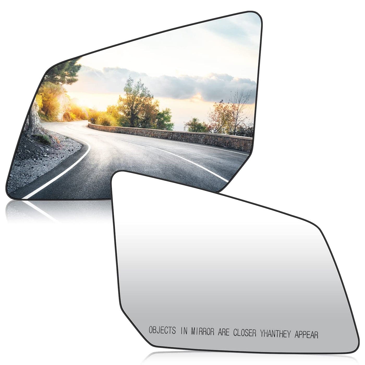 Left Right Side Heated Mirror Glass Replacement Fits for GMC Acadia for Saturn Outlook for Chevrolet Traverse 20072016 Replaces for 15951926 15951928 1 Pair