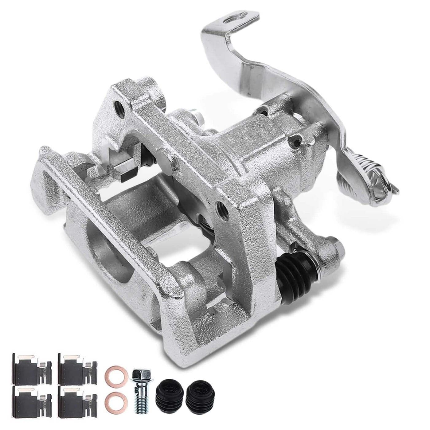 APremium Disc Brake Caliper Assembly with Bracket Compatible with Select Ford and Mercury Models TaurusTaurus XSable 20082009 35L Five HundredFreestyleMontego 20052007 30L Rear Driver