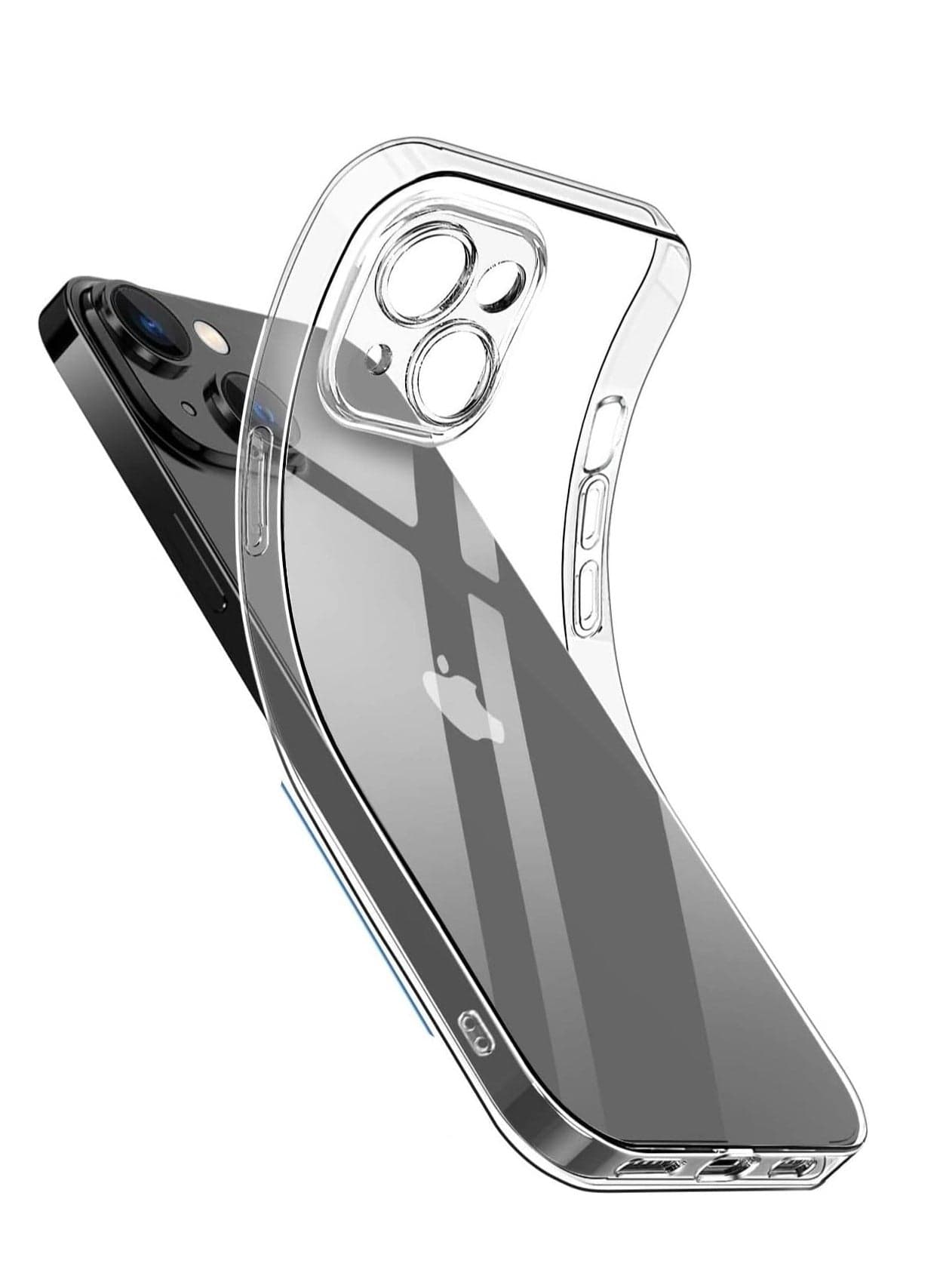 Premium Clear Case Compatible with iPhone 14 Back Cover With Full Camera Lens Coverage, Anti-Yellowing & Slim Case