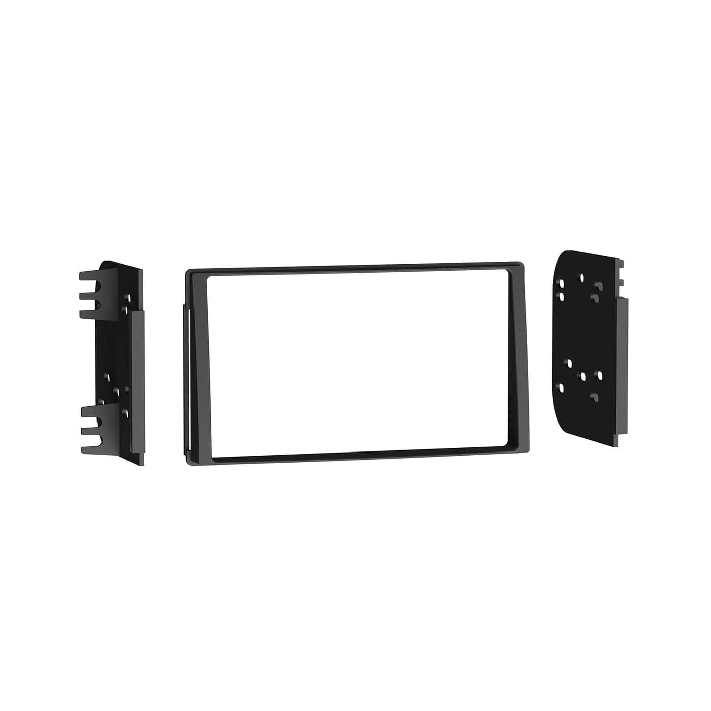 Metra 95-7324 Double DIN Installation Kit for 2006-up Kia Optima Vehicles (Black)