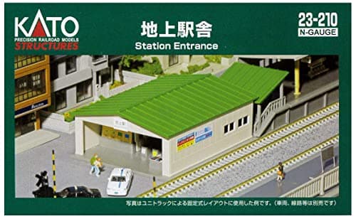 KATO N Gauge Ground Station Building 23210 Model Railway Supplies