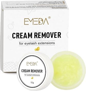 EMEDA Eyelash Remover Cream 10g Gentle and Quick Glue Removal for Lash Extensions Fast Dissolution Adhesive Remover