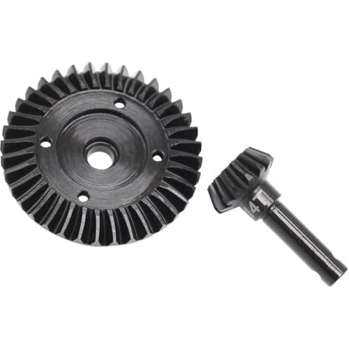 Hot Racing SWRA9364 36t14t Steel Helical Diff RingPinion Overdrive Gear Set