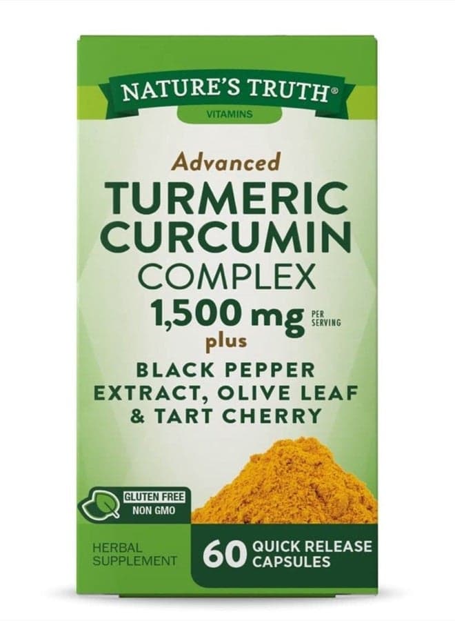 Turmeric Curcumin Advanced Complex 60 Capsules