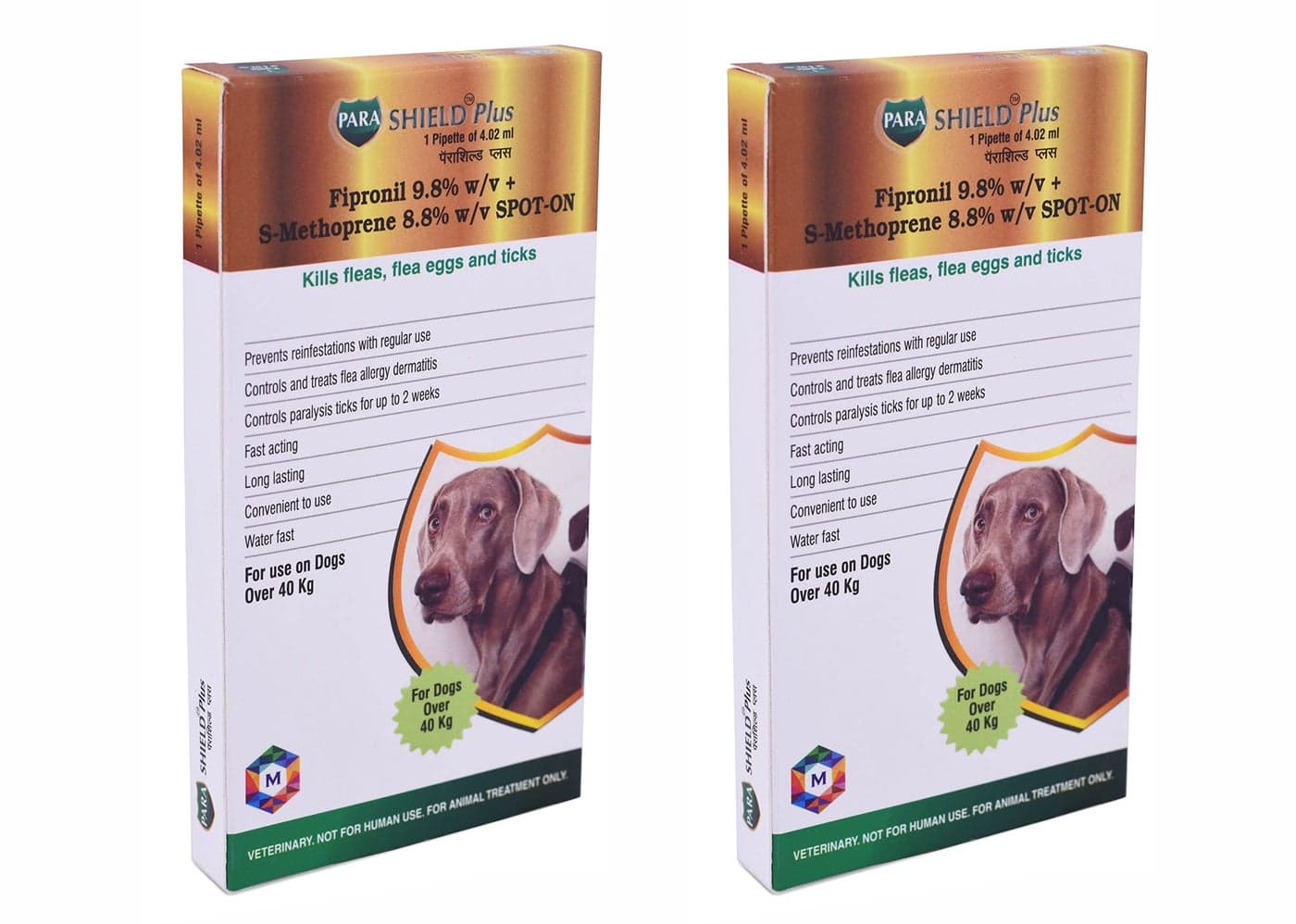 Medfly Healthcare Spot On for Dogs Solution for The Prevention and Treatment of Flea, Tick, and Chewing Lice Infestations
