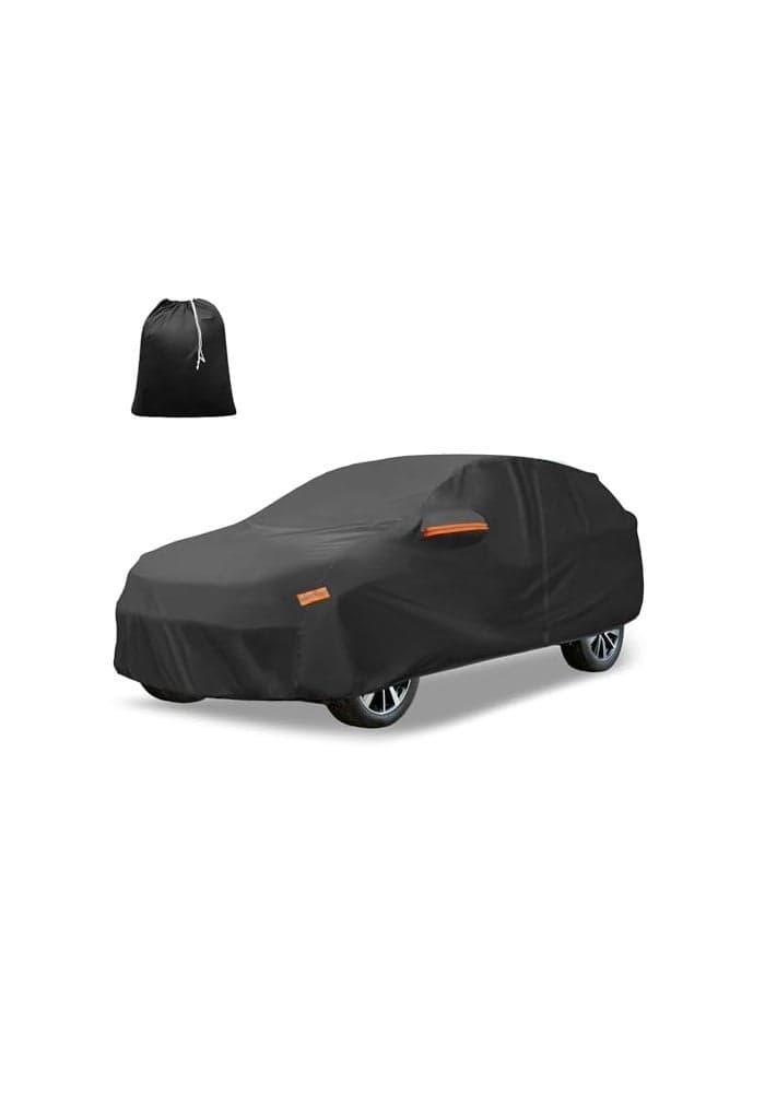 X AUTOHAUX Car Cover for Nissan XTrail 20102025 210DPU Outdoor Full Car Cover All Weather with Door Zipper for Waterproof Windproof Sun Rain Snow Protection